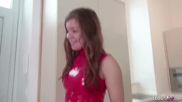 Német 18 éves tini lány első anál castingja Thumb