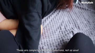 Perverz fiatal leányzó rámozdul a mostohabátyja jókora falloszára Thumb