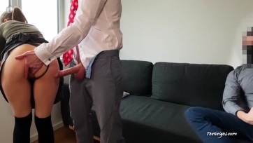 Miután a pajtim lecumiztatta és megbaszta a partneremet én is beraktam neki a dákómat Thumb